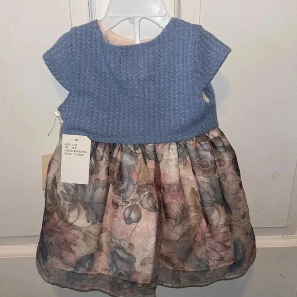 Dress 3 Piece Beautiful 12M NEW - Picture 2 of 11